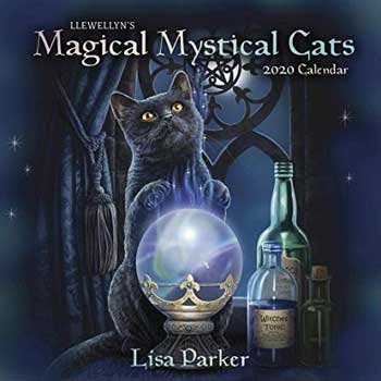 2020 Magical Mystical Cats Calendar by Llewellyn