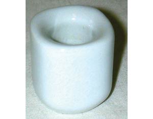 White Ceramic chime holder