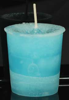 Dreams Herbal votive - light aqua