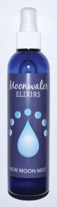 8oz New Moon Mist moonwater elixir